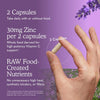 Garden of Life Vitamin Code Raw Zinc Supplement 30mg, 60 Vegan Capsules - Personal Care - Image 5