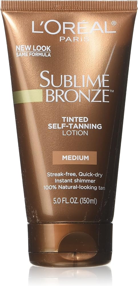 L'Oreal Paris Sublime Bronze Tinted Lotion, 5 Ounces (Pack of 3) - Personal Care