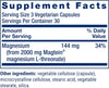 Life Extension Neuro-Mag Magnesium L-Threonate, 90 Vegetarian Capsules - Image 3