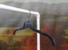 Nahanco 25500BHMG Plastic Shirt/Dress Hanger with Black Swivel Hook and Molded Non-Slip Sh - Image 3