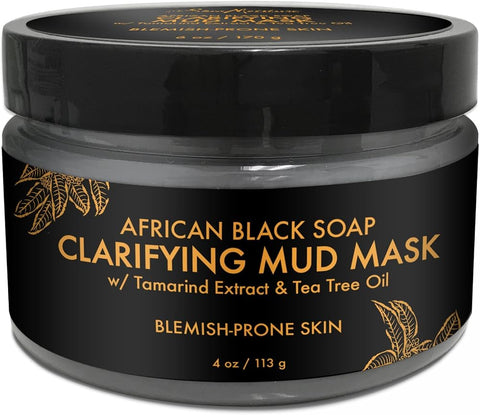 Sheamoisture African Black Soap Problem Skin Facial Mask, 4 Ounce - Personal Care