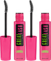 Maybelline New York Great Lash Curved Brush Washable Mascara Makeup, Very Black, 2 Count