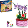 LEGO Disney Encanto Isabela’s Flowerpot, Buildable Orchid Flower Toy for Kids with Disney Encanto Mini-Doll, Toy for Play and Display, Fun Gift for 9 Year Old Girls and Boys, 43237