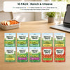 Big Top Deal USA Variety 10 Pack Ranch & Cheese, Zesty Ranch, White Cheddar, Garlic Butter - Image 5
