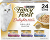 Purina Fancy Feast Delights with Cheddar Wet Cat Food, 3 oz cans, 24-Pack - Image 1