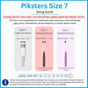 Piksters Interdental Brush Periodontal 7 Pack Black Size 7 - Image 2