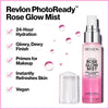 Revlon PhotoReady Rose Glow Mist Face Primer, Prep, Hydrate & Refresh Spray with Sheer Cov - Image 3