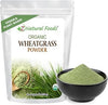 Z Natural Foods Organic Wheatgrass Powder - Green Superfood - 1 lb