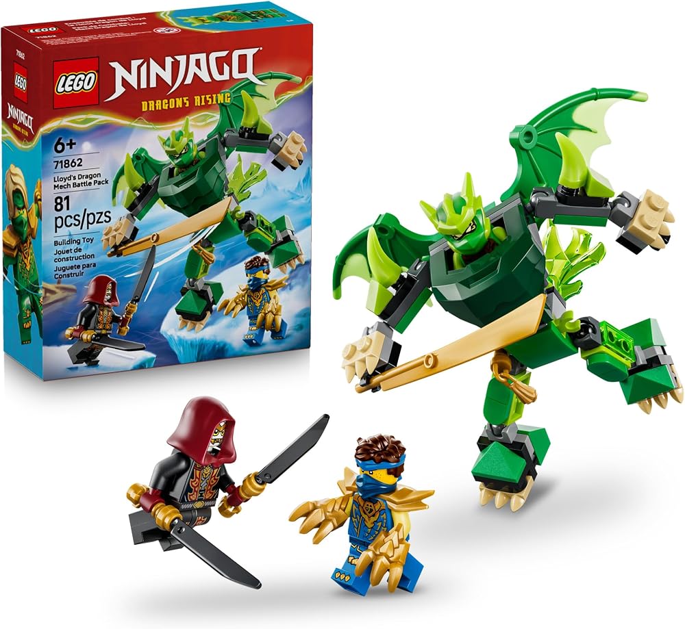 LEGO NINJAGO Lloyd's Dragon Mech Battle Pack 71862