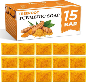 Turmeric Soap Bar for Face and Body, Kojic Acid Free - Personal Care