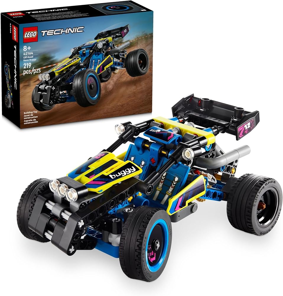 LEGO Technic Off-Road Race Buggy Toy Car - Building Set for Boys & Girls, Ages 8+ - Race Car W/Detailed Features - Gift for Birthdays - 42164