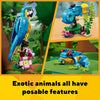 LEGO Creator 3 in 1 Exotic Parrot Building Toy Set, Transforms to 3 Different Animal Figur - Image 4