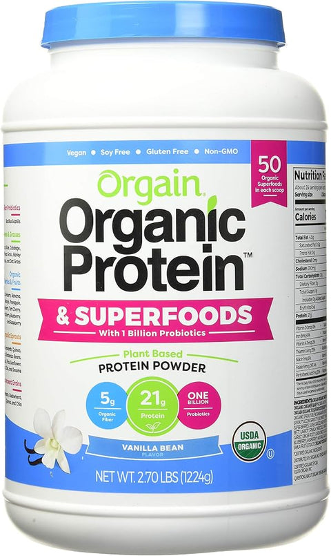 Orgain Organic Protein & Super Foods, 2.70 Lb
