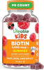Lifeable Kids Biotin Gummies for Hair Growth, 5,000 mcg, Vegan, 90 Count