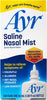 Ayr Saline Nasal Mist Spray, 1.69 Ounce - Image 2