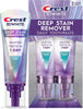 Crest 3D White Deep Stain Remover Brilliant White Toothpaste, 3.1 oz (Pack of 2), Whiter T - Image 1