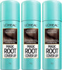 L'Oreal Paris Root Cover Up Hair Color Touch Up Spray, Medium Brown, 2 Ounce (Pack of 3) - - Image 2