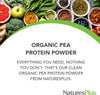 NaturesPlus Organic Pea Protein - 1.1 lb - Plant-Based Drink Powder - Supports Energy, Rec - Image 3