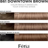 L'Oreal Paris Feria Multi-Faceted Shimmering Permanent Hair Color, B61 Downtown Brown (Hi- - Image 3