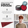 American Crew Men's Cream Pomade, Light Hold & Low Shine, 3 oz - Image 5