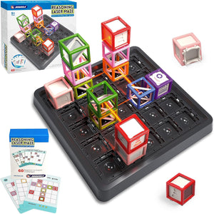 Laser Maze Reasoning Game, STEM Toys Science Kits for Boys Ages 8-13
