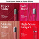REVLON Ultra HD Matte Lipcolor, Velvety Lightweight Matte Liquid Lipstick in Pink, Addiction (610), 0.2 oz