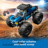 LEGO City Blue Monster Truck Off-Road Toy Playset with a Driver Minifigure, Imaginative To - Image 5
