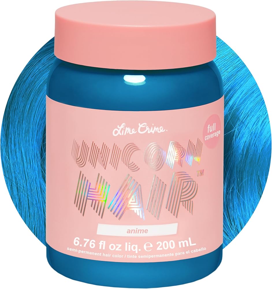 Lime Crime Unicorn Semi-Permanent Hair Dye, Chestnut (Maroon Brown)