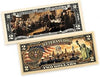 November 11 Veterans Day + 250th Anniversary Collectible $2 Bill | Independence Day 2 Dollar Bill Collectibles Replica