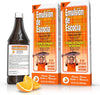 Emulsión de Escocia Cod Liver Oil Complex with Vitamins A, D, E, B1 - Natural Orange Flavo - Image 1