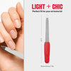Revlon Compact Emeryl Nail File, Red, 1 Count - Image 5