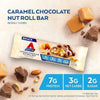 Atkins Caramel Chocolate Nut Roll Snack Bar, Protein Snack, High in Fiber, 2g Sugar, 5 Cou - Image 3