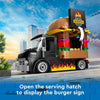 LEGO City Burger Truck Toy Building Set, Fun Gift for Kids Ages 5 Plus, Burger Van and Kit - Image 4