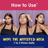 Clearasil Rapid Rescue Deep Treatment Acne Face Pads, Maximum Strenght with 2% Salicylic A - Image 4