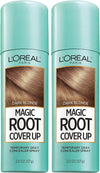 L'Oreal Paris Magic Root Cover Up Gray Hair Spray, 100% Gray Hair Coverage with Buildable, Lightweight, Transfer-Resistant, and Temporary Formula, Ammonia-Free, Dark Blonde, 2 oz (2 Count)