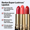 Revlon Super Lustrous Lipstick, Creamy Formula For Soft, Fuller-Looking Lips, Moisturized  - Image 2