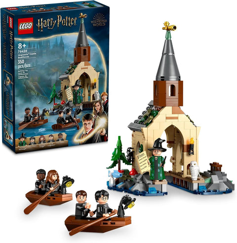 LEGO Harry Potter Hogwarts Boat House Building Toys - Harry Potter Toys for Kids, Girls & Boys, Age 8+ - Birthday Gift with 5 Minifigures - 76426