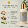 Balancing Face Wash, Gentle Unscented Facial Cleanser for Sensitive Skin, EWG VERIFIED, Ma - Image 2