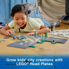 LEGO City Road Plates 60304 - Building Toy Set, Featuring Traffic Lights, Trees, Glow in T - Image 3