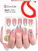 CurvLife Soft Gel Almond Press On Nails, Long-Lasting Reusable Fake Nails Kit with Glue &  - Image 2