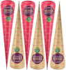 Zenia (Pack of 24) 100% Natural Henna Hair Color Paste Hair Dye Cones Dark Reddish-Brown C - Image 2