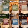 Rinse & Robust Mens Soap Bar Set 6Pcs Natural Handmade Cleansing Bar Soap Set Moisturizing - Image 3