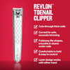 Revlon Toenail Clipper, Silver, 1 Count - Image 2