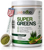 LiveGood Organic Super Greens Powder, Daily Greens Superfood, 30 Servings