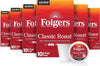 Folgers Classic Roast Coffee, Medium Roast, Keurig K-Cup Pods, 60 Count - Image 1