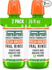TheraBreath Fresh Breath Mouthwash, Mild Mint Flavor, Alcohol-Free, 16 Fl Oz (2-Pack)