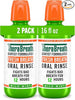 TheraBreath Fresh Breath Mouthwash, Mild Mint Flavor, Alcohol-Free, 16 Fl Oz (2-Pack)