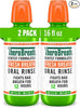 TheraBreath Fresh Breath Mouthwash, Mild Mint Flavor, Alcohol-Free, 16 Fl Oz (2-Pack)