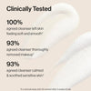 Honest Beauty Sensitive Skin Calming Cream Cleanser, Unscented, 4 fl oz - Personal Care - Image 5
