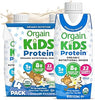 Orgain Organic Kids Dairy 8g Protein Shake, Vanilla, 8.25 oz, 4pk